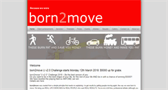 Desktop Screenshot of born2move.co.nz