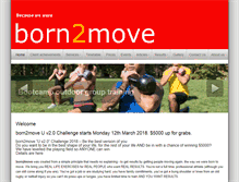 Tablet Screenshot of born2move.co.nz